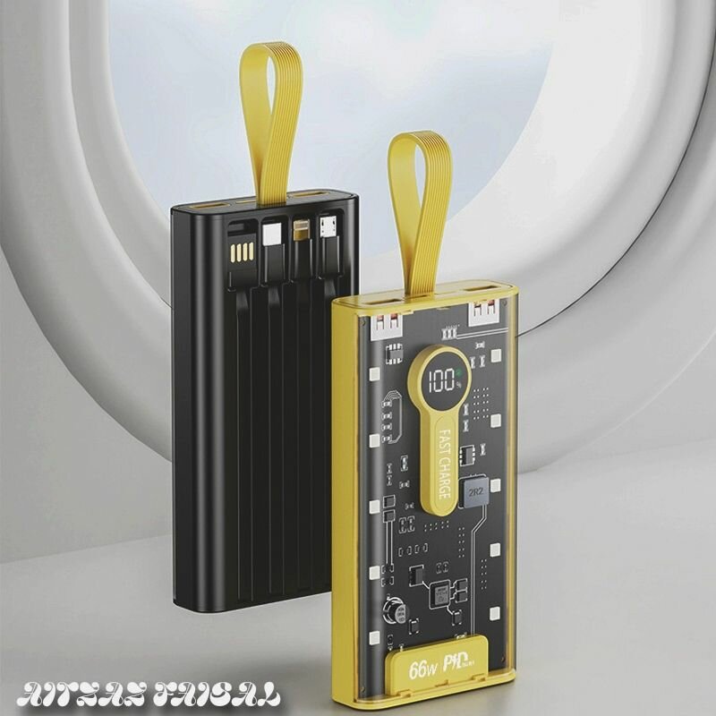 POWER BANK 20000MAH PD +2 USB PORT 66 W SUPER FAST CHARGING