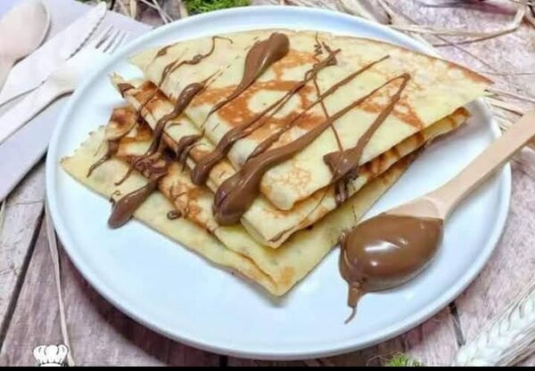 Crêpes au nutella (lot de 6)
