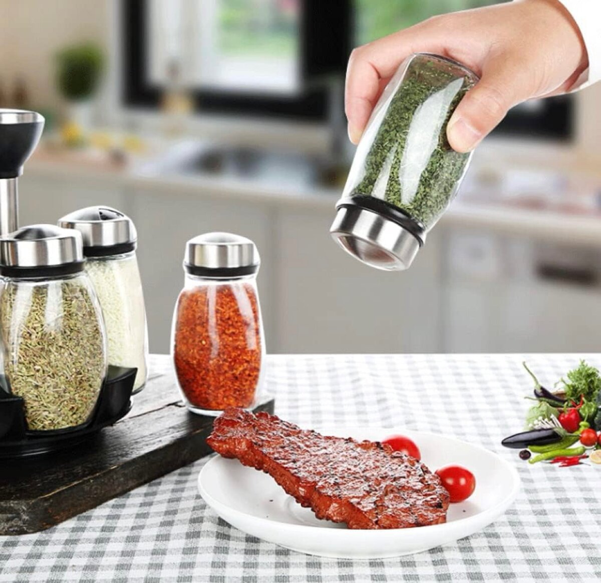 Boîte à épices pour assaisonnement - Saupoudrer la bouteille