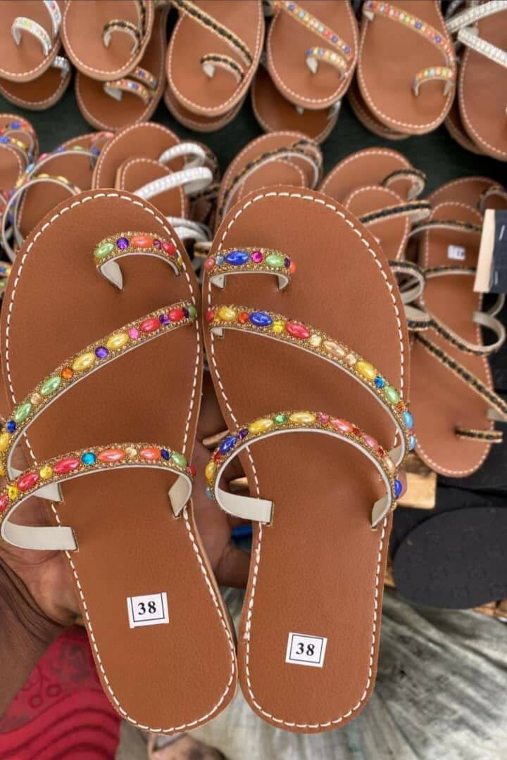 Sandale féminin sénégalaise