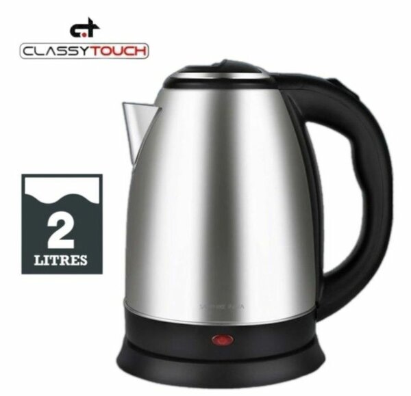 Bouilloire électrique 2L Inox