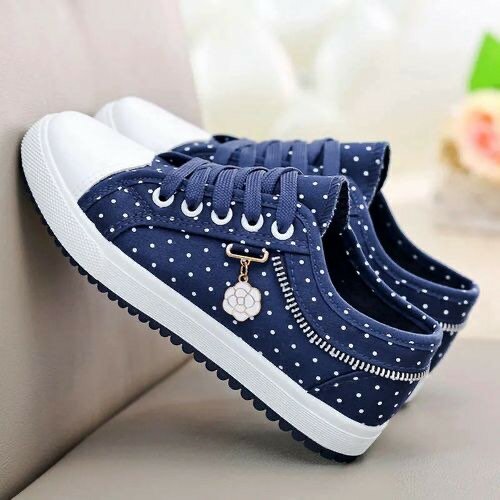Fashion Women's Shoes Fashion Sneakers Flats Canvas Shoes Ho