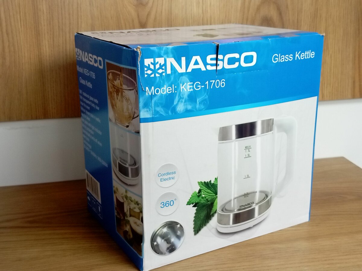 Nasco Glass kettle