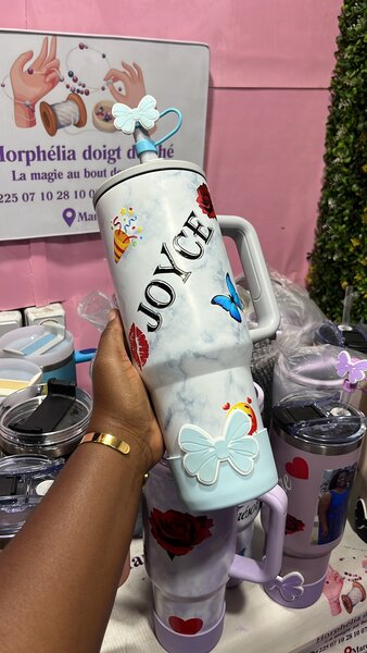 Gourde Personnalisée Papillon