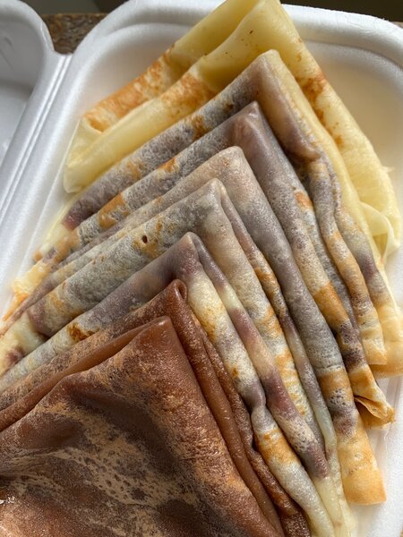 Crêpes gourmandes assorties