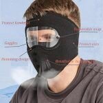 Windproof Anti Dust Full Face Masks / Winter Warm Mask