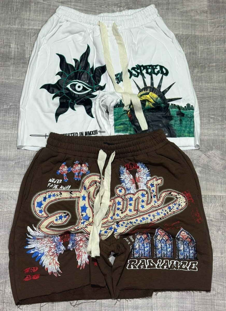 Shorts graphiques décontractés