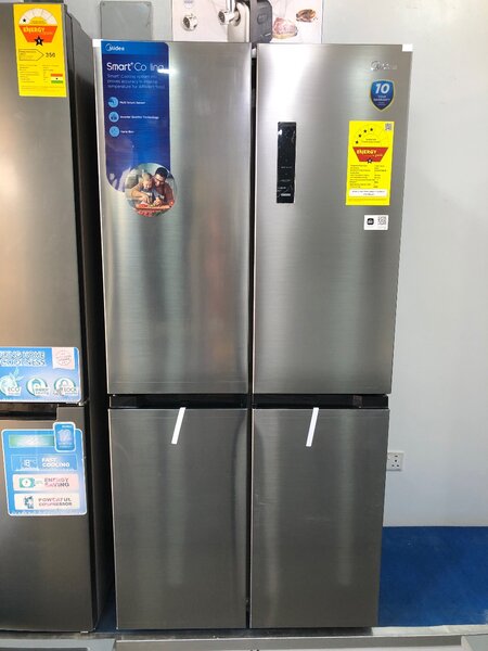 Midea side by side double door fridge