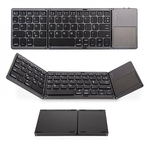 Clavier + Souris Bluetooth Pliable Rechargeable