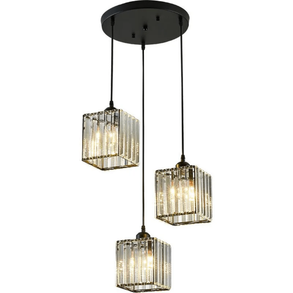 Suspension élégante à 3 lampes