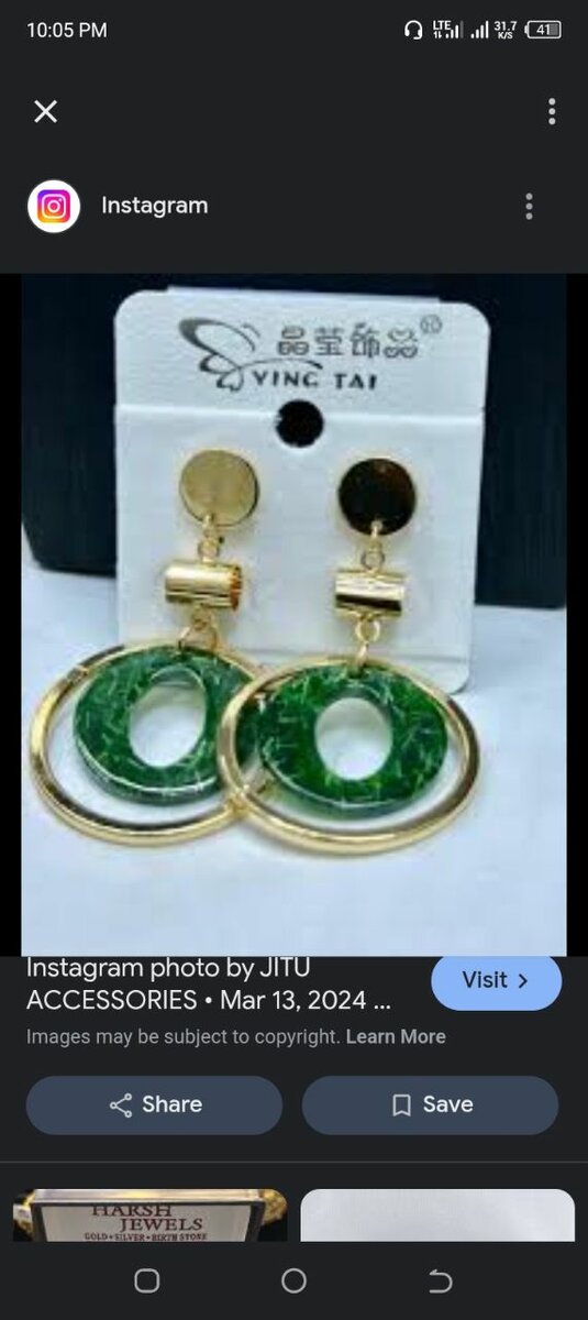 Round Acrylic Drop Earrings