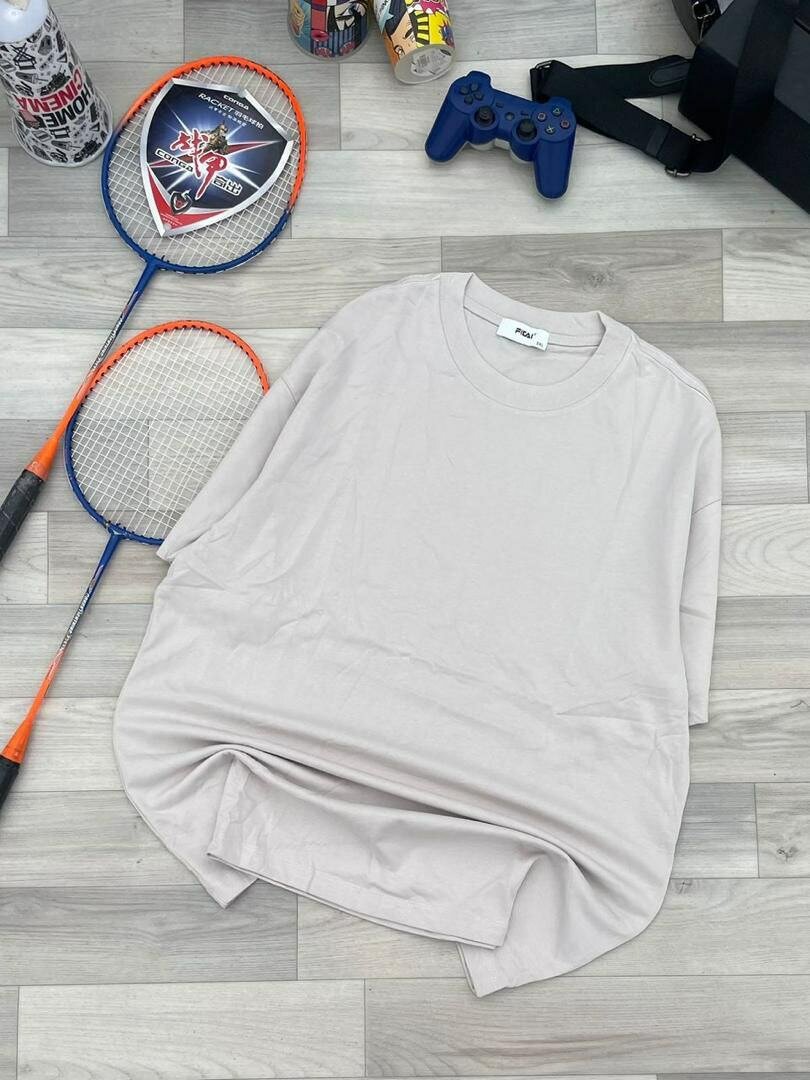 T-shirt basique en coton unisexe