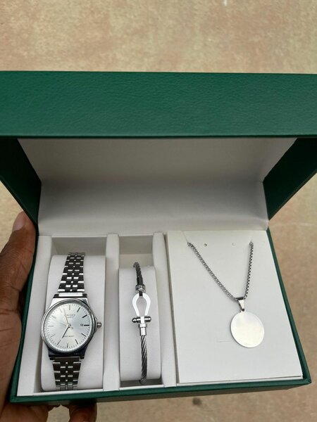 Set montre et bijoux homme