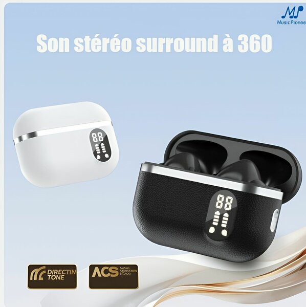 Écouteurs Sans Fil Stéréo 360°