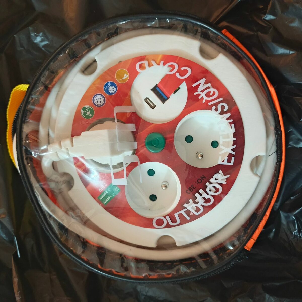 Rallonge multiprise 5m