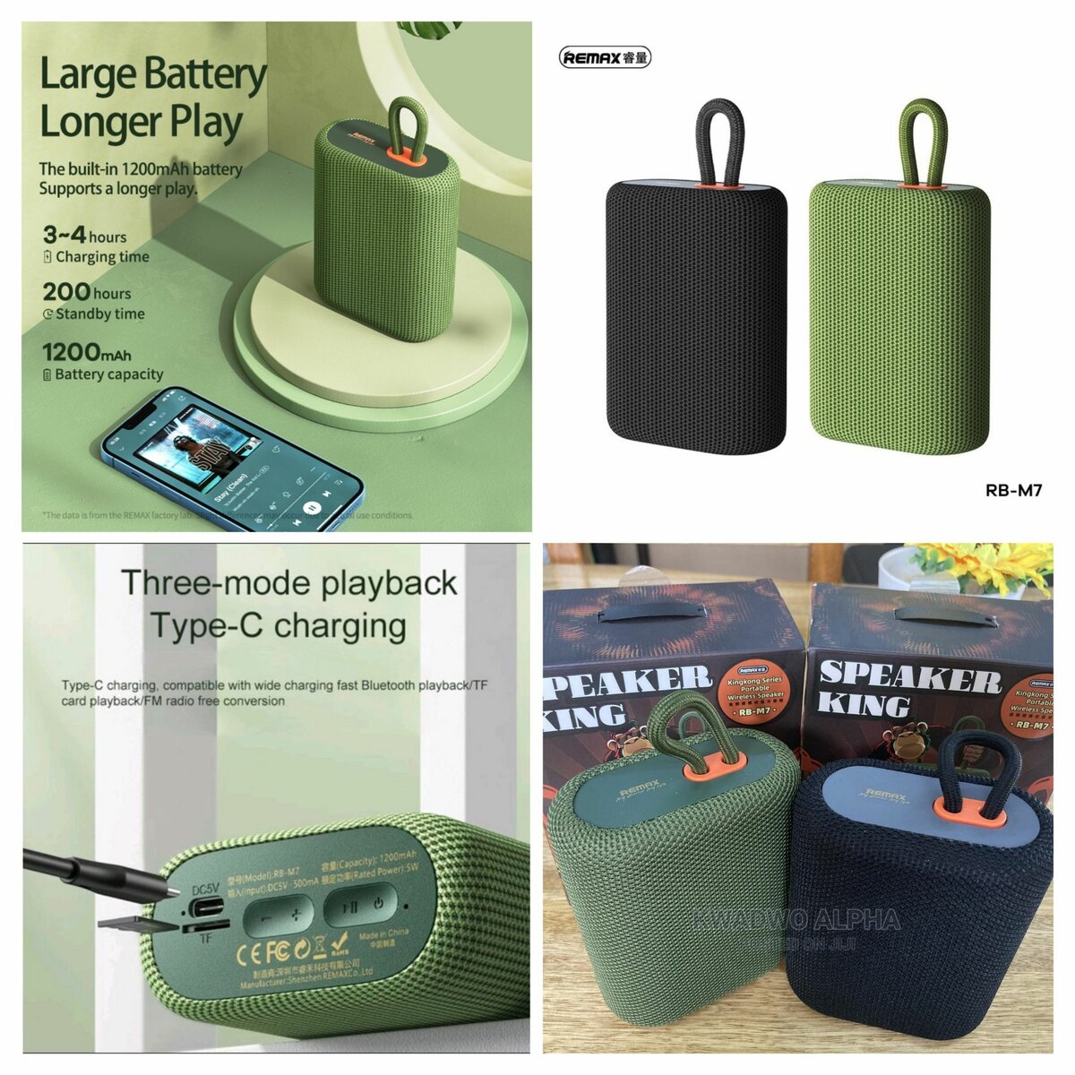 Remax enceinte bluetooth+ radio