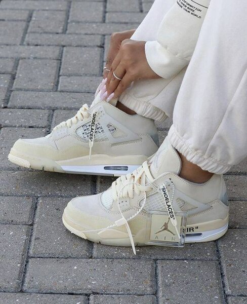 Jordan 4 cream color