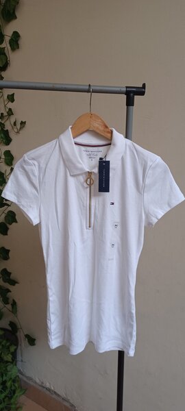 Polo Femme Blanc Tommy Hilfiger