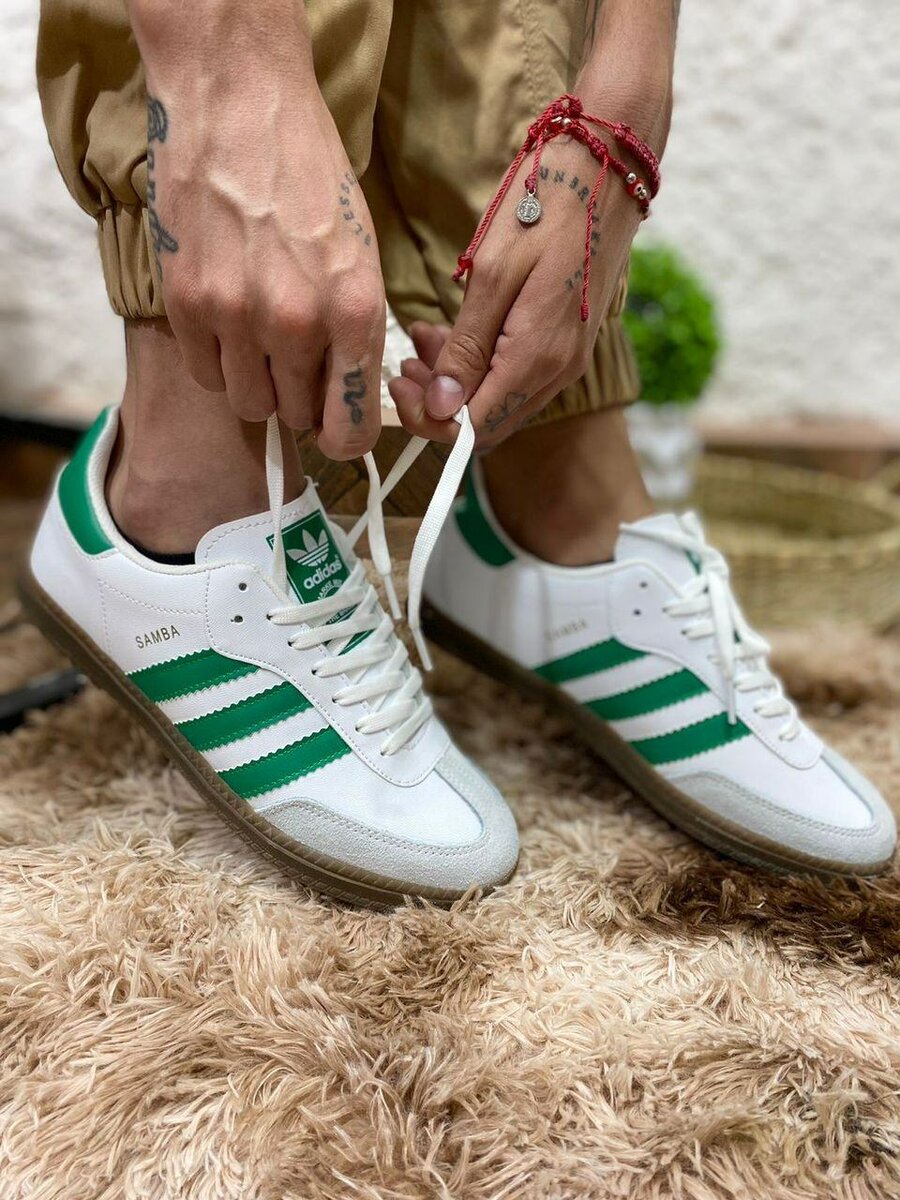 Adidas Samba Sneakers Vert