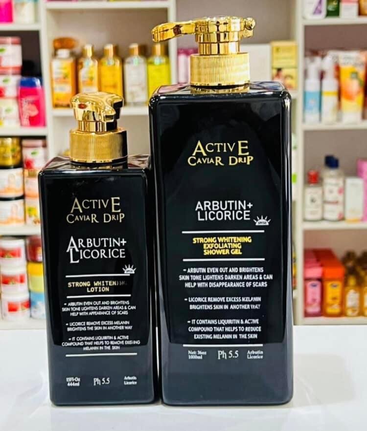 Active caviar drip lotion