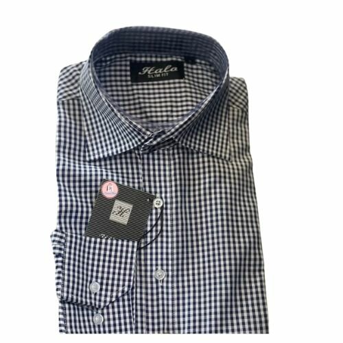Chemise homme à carreaux slim
