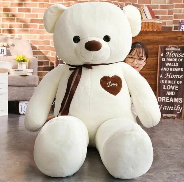 Grand ours en peluche 1m20