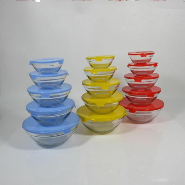 5set glass bowl