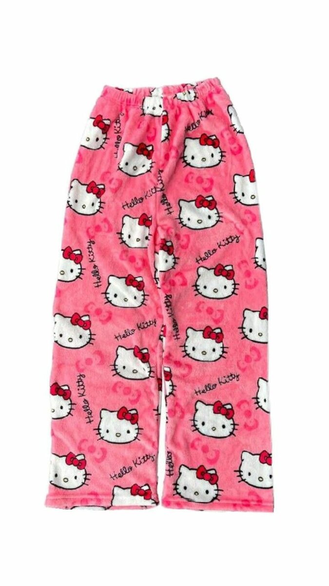 Pantalon pyjama Hello Kitty rose