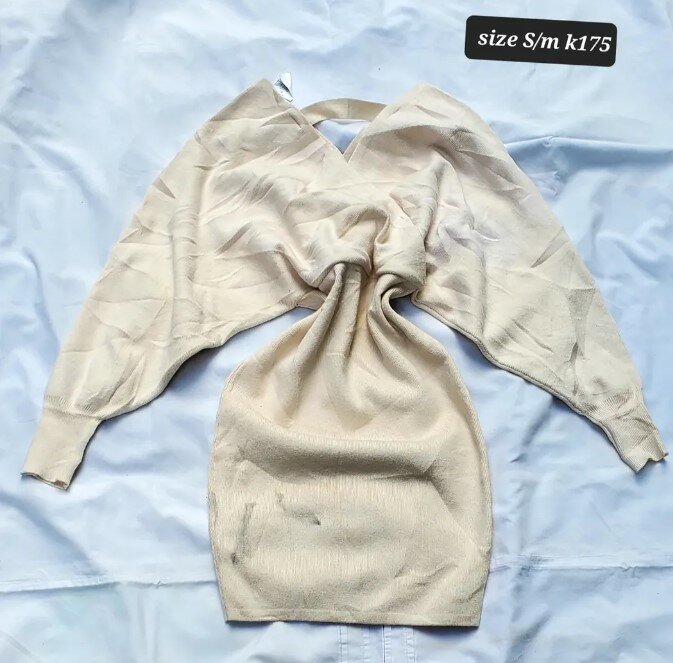 Stylish women's dress white