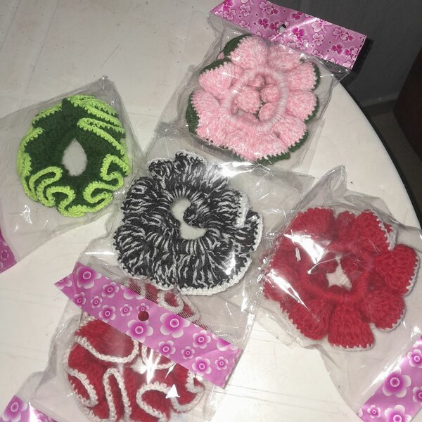 Chouchous Tricotés Colorés