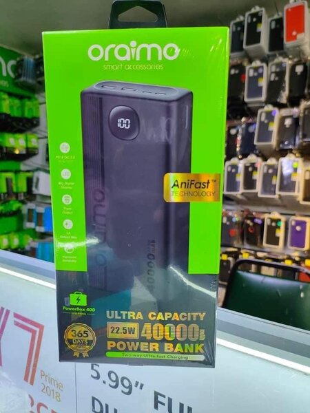 Oraimo 40,000mAh Ultra Capacity Power bank