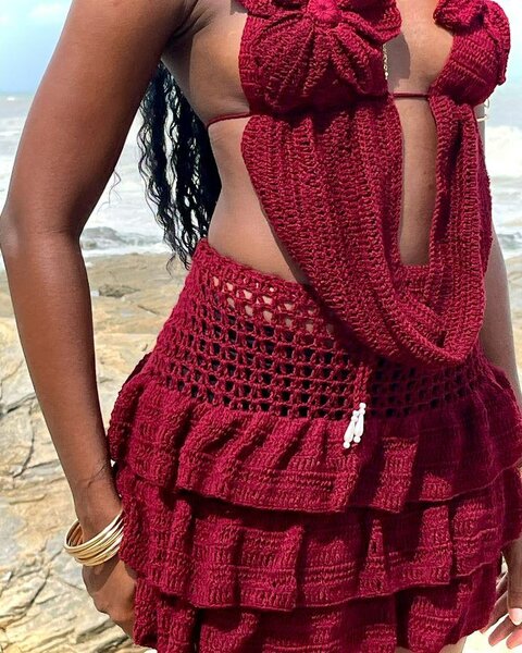 Ensemble crochet élégant