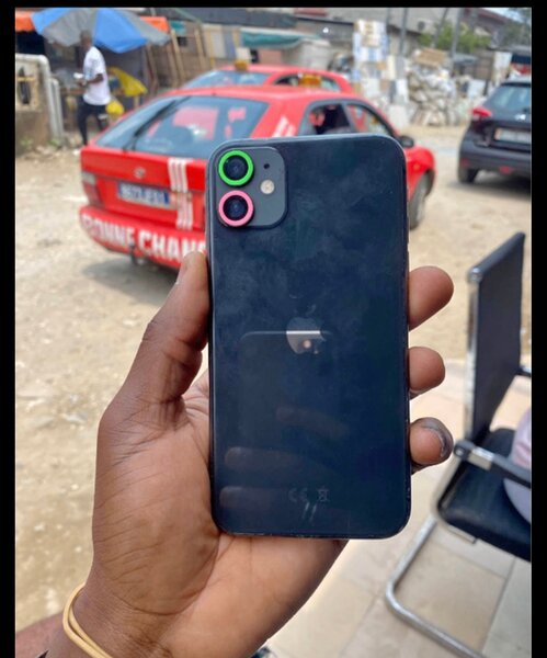 Smartphone moderne noir