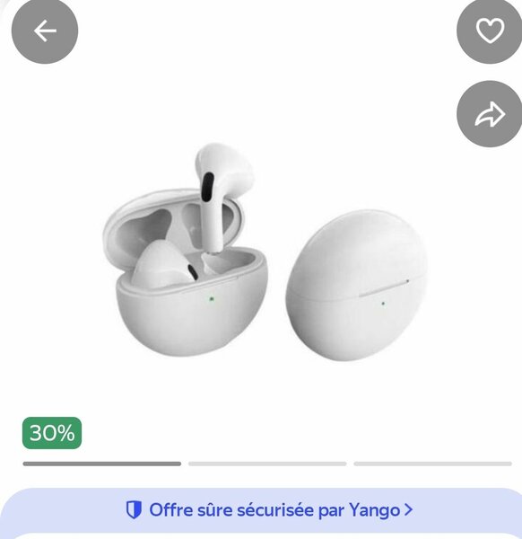 Écouteurs Bluetooth pro6