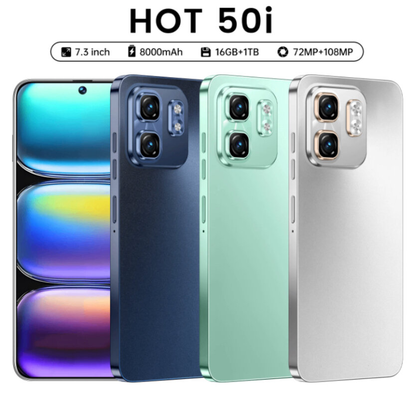 Smartphone HOT 50i 7.3" 5G