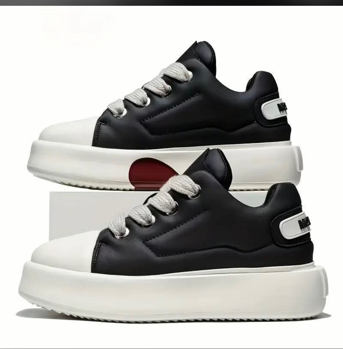 Baskets unisex à plateforme tendance