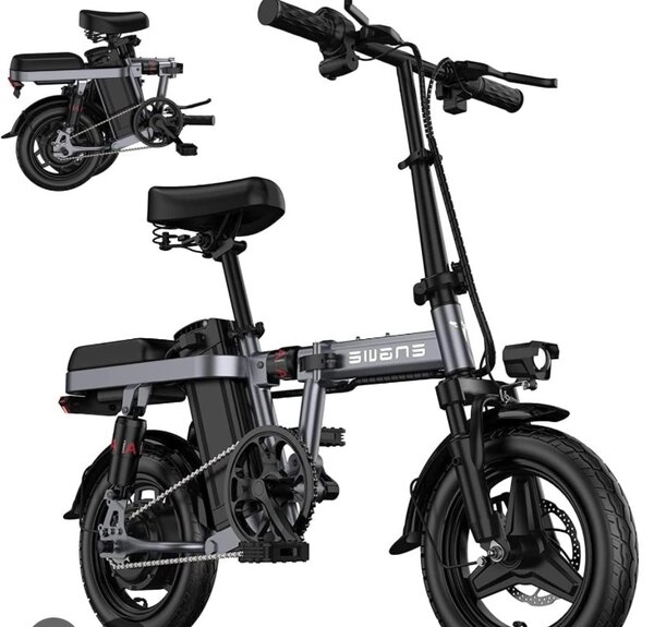 Vélo électrique pliant compact