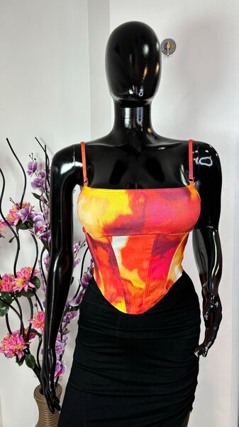 Brand New PLT ( Prettylittlething) Corset Top