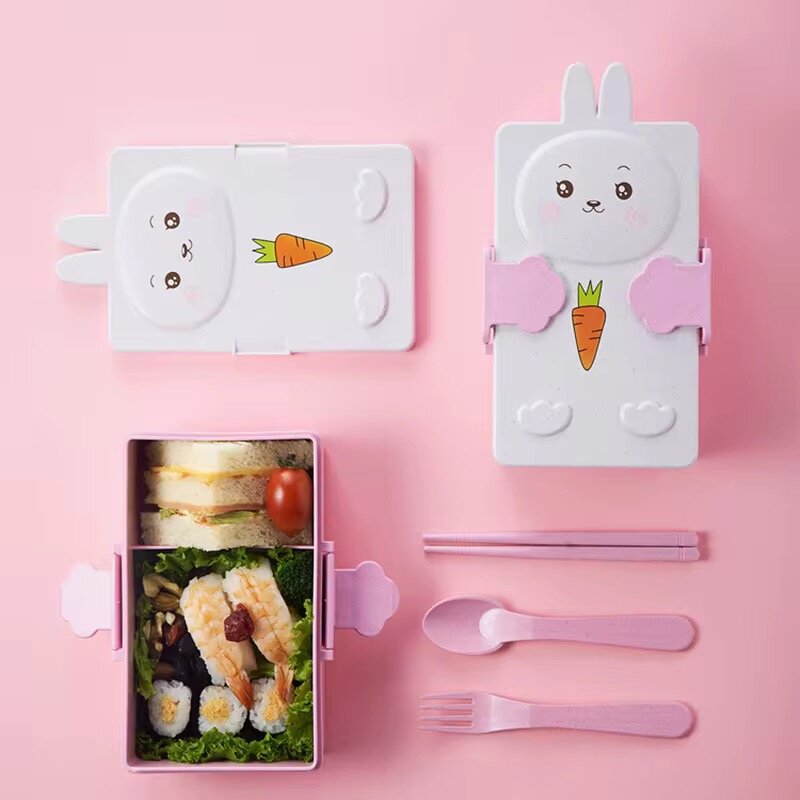 Boîte à lunch kawaii enfant