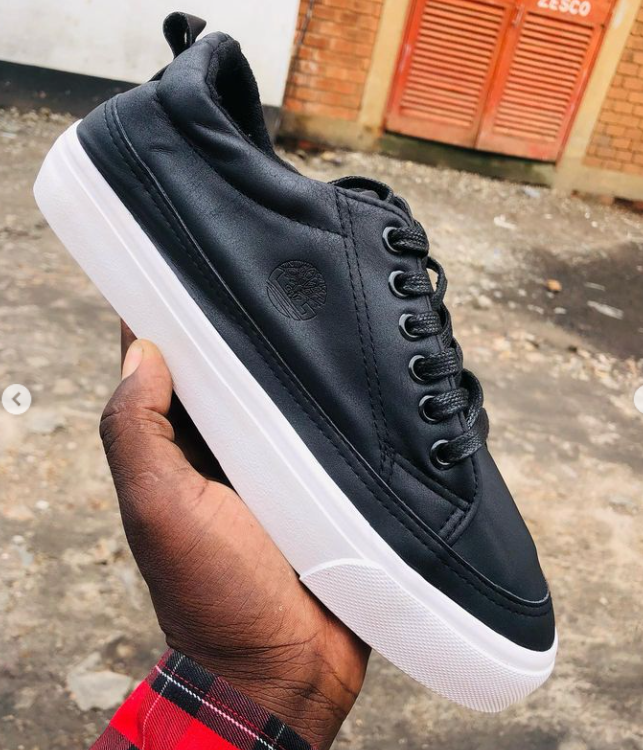 Golf Leather black sneakers