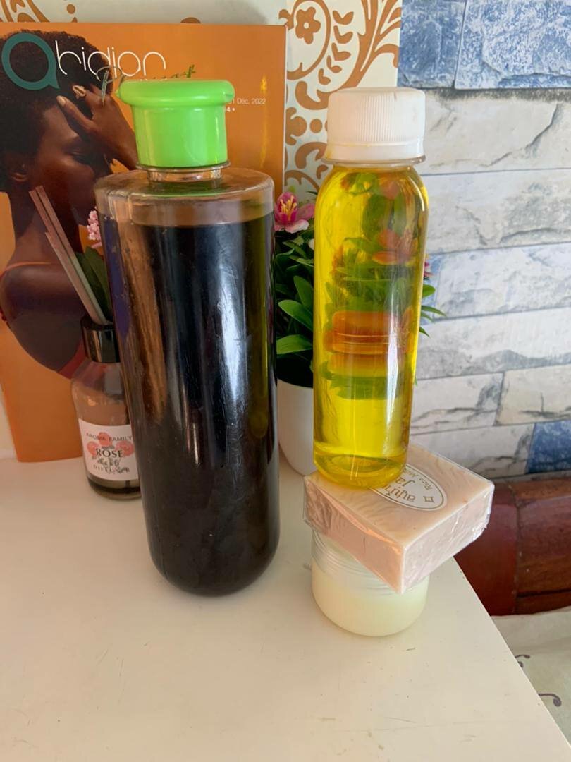 Savon teint marron clair