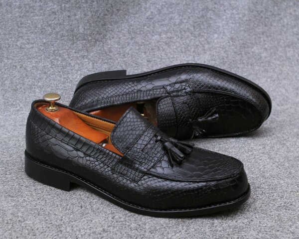 Mocassins en cuir élégants