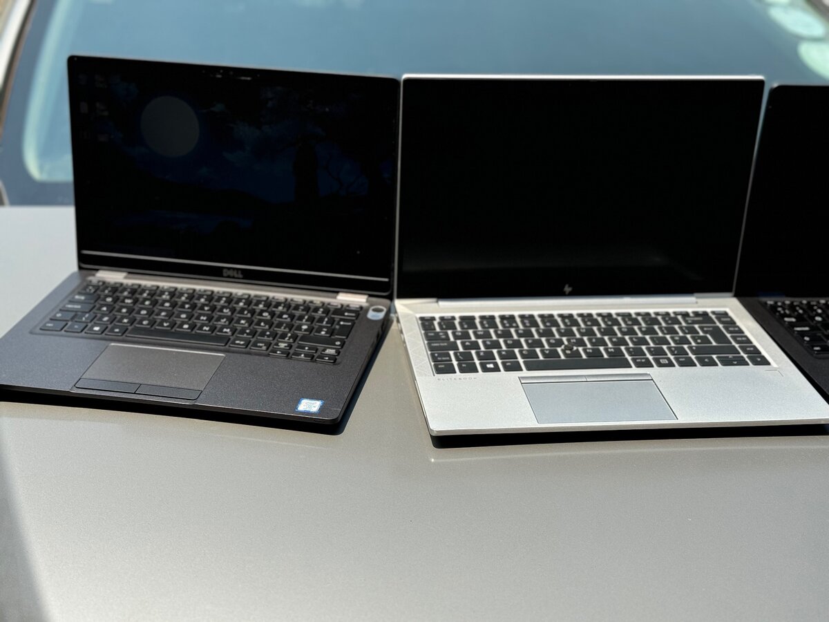 Hp elite book and Dell laptop