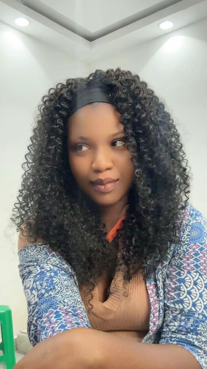 Perruque Bouclée Naturelle