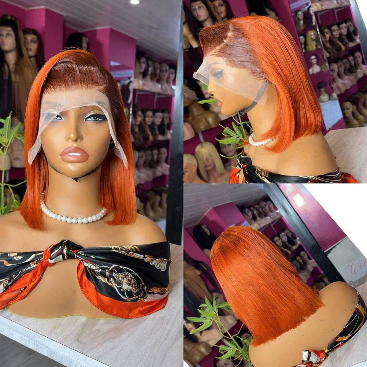 Perruque Carré Lace Front