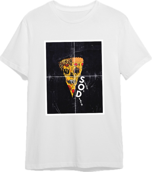 White SOD faded print