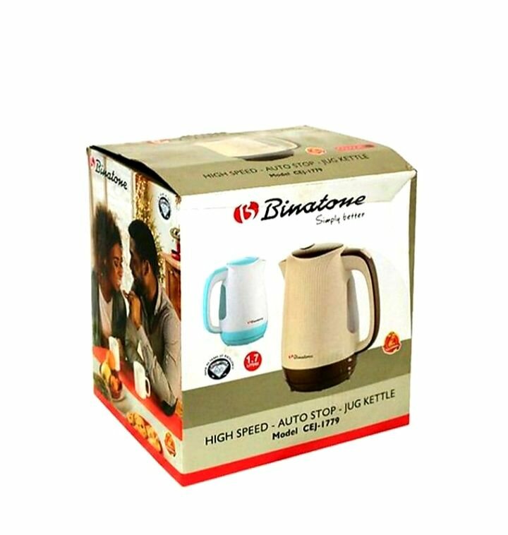 Bouilloire Électronique - 1.7L - CEJ 1779 / Bleu- Blanc