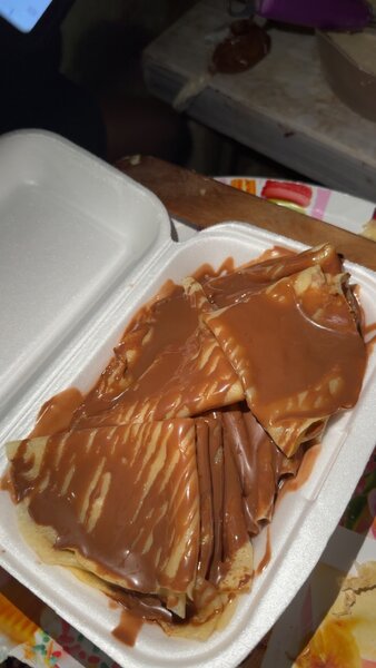 Crêpes  au nutella