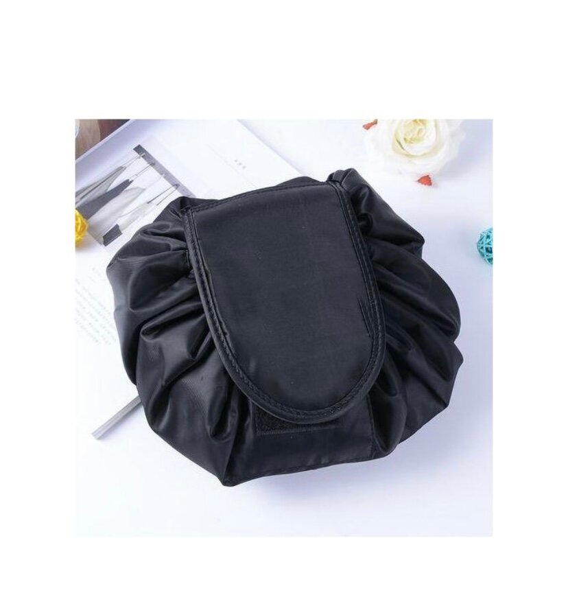 Trousse à maquillage ronde pratique