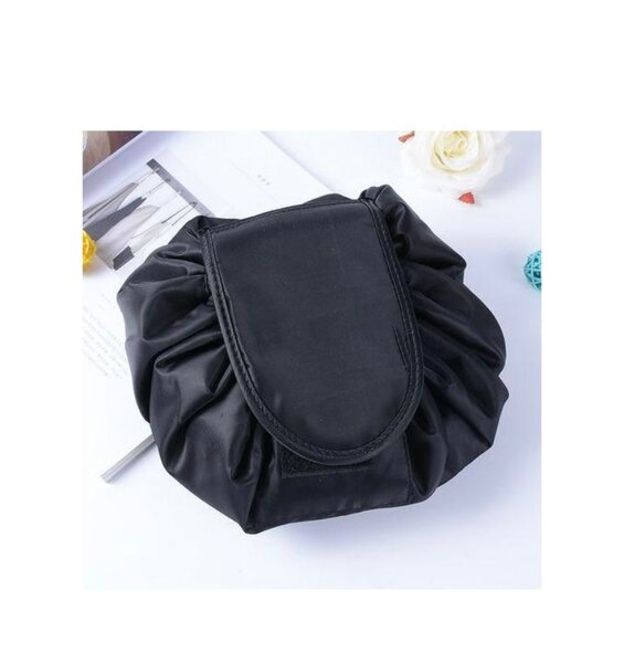 Trousse à maquillage ronde pratique